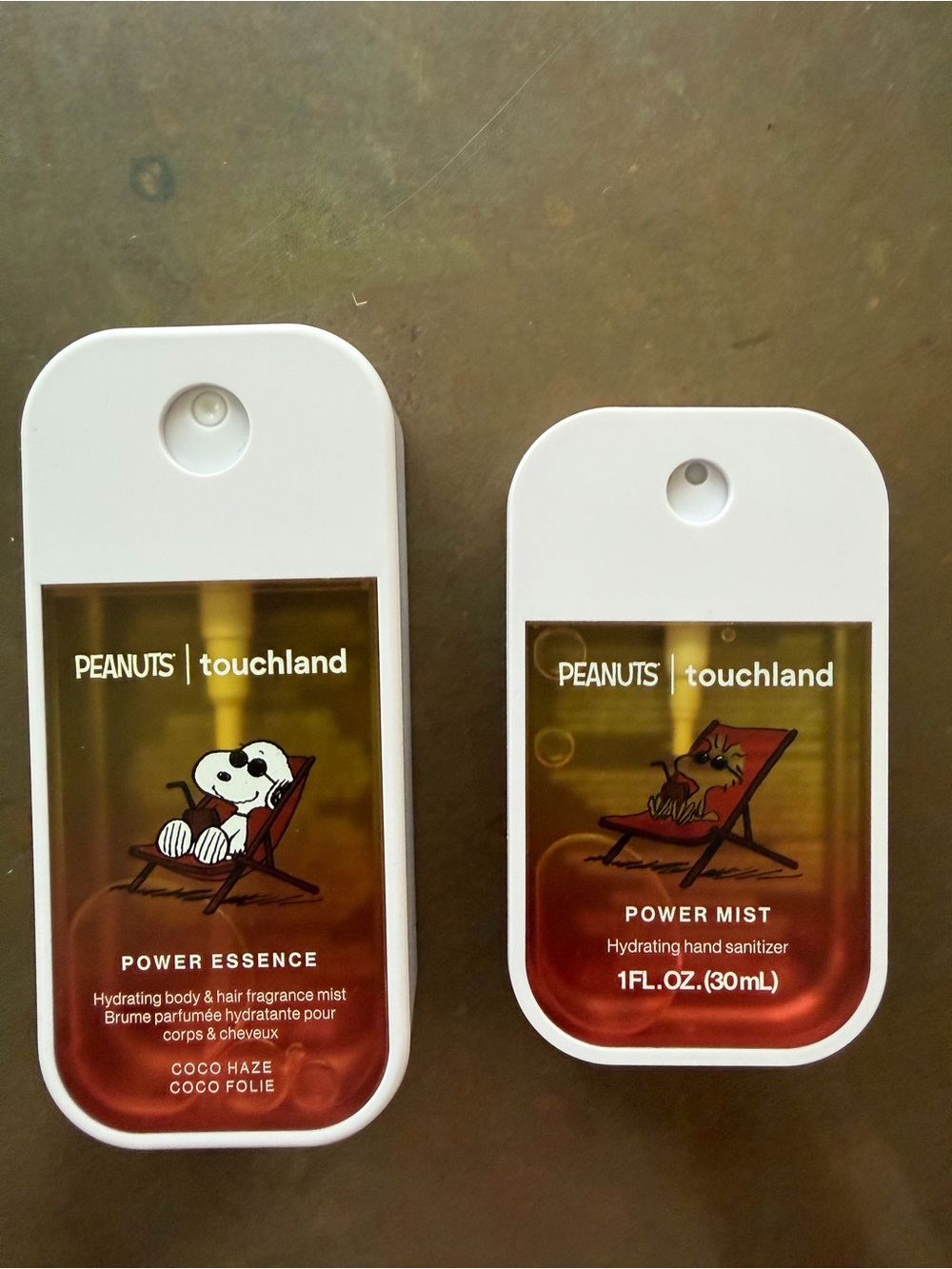 Peanuts x Touchland Power Mist Hand Sanitizer — White